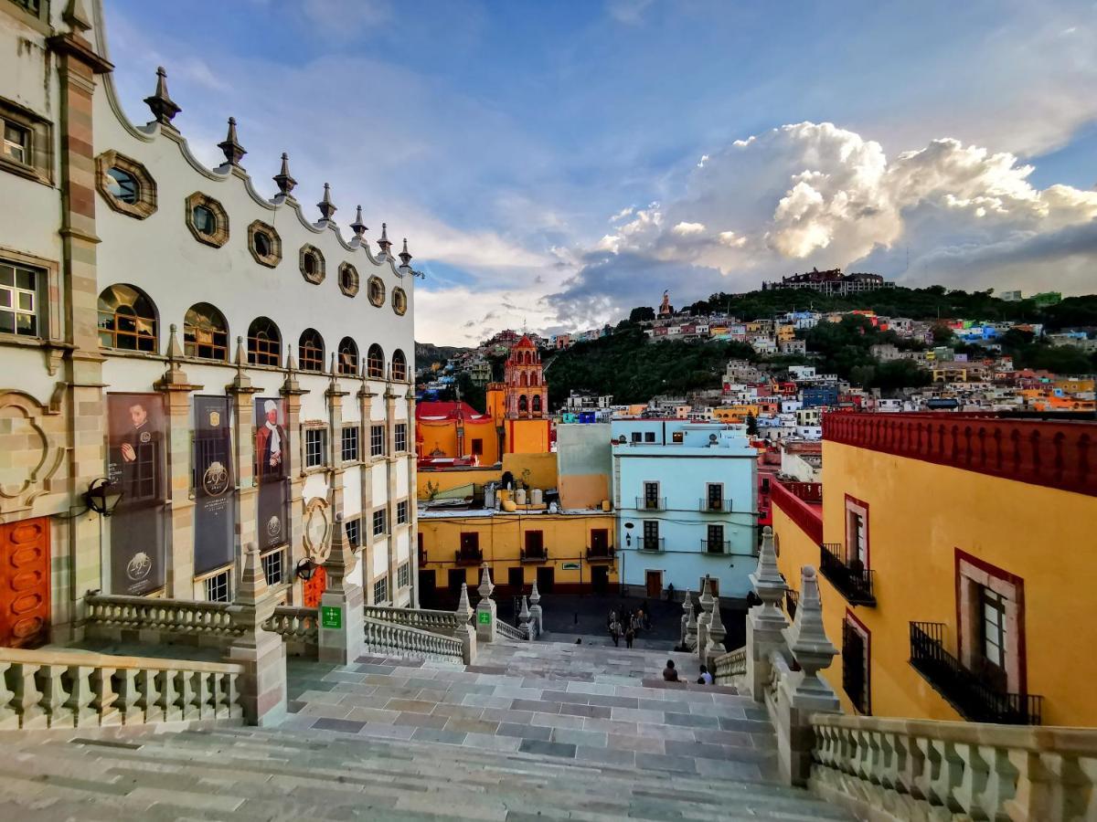 Hotel Chocolate Tradicional Guanajuato Buitenkant foto
